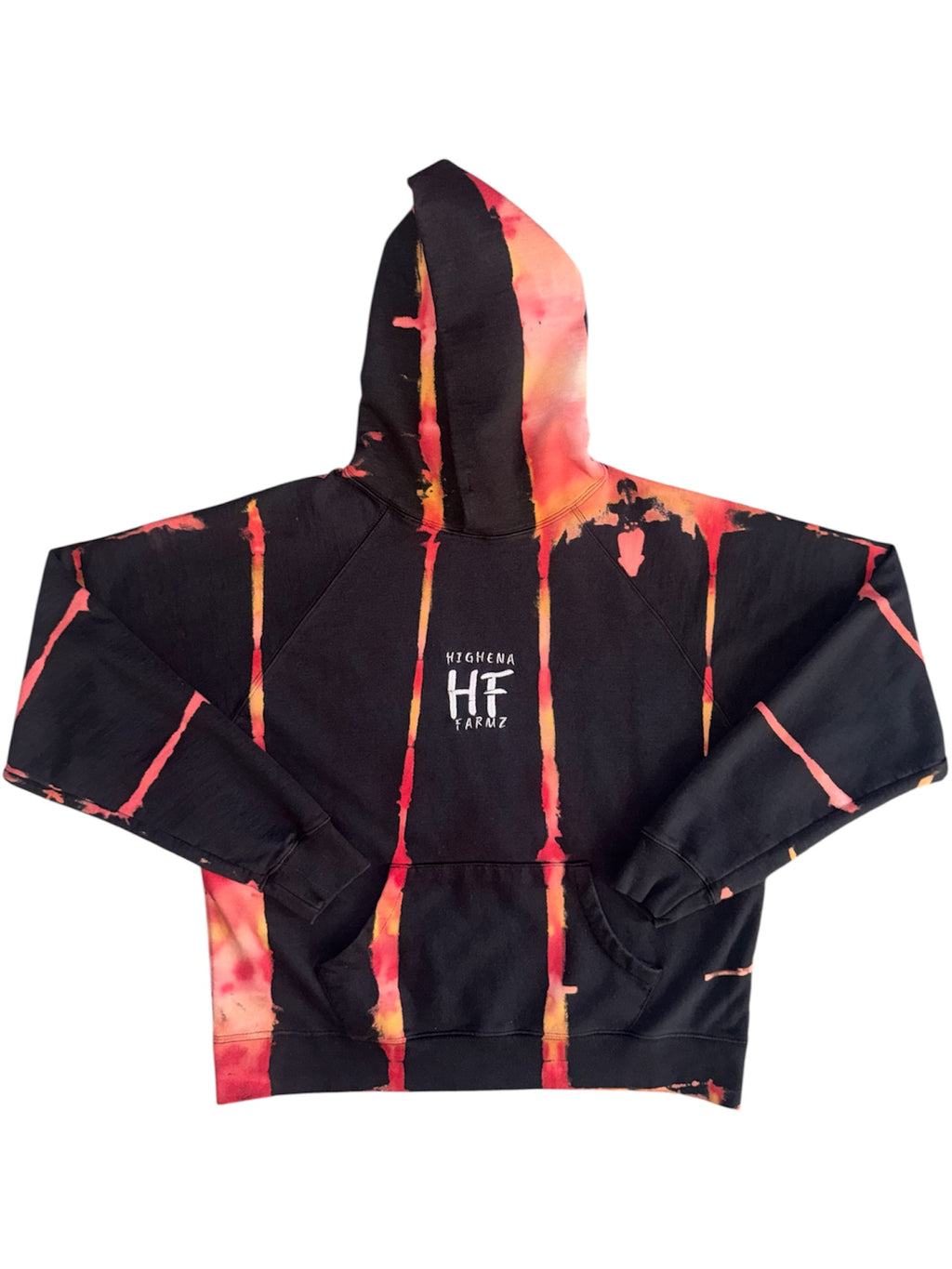 Exclusive ‘1 of 1’ Large - Handcrafted Custom Heavyweight “Highena Farmz” Hoodie