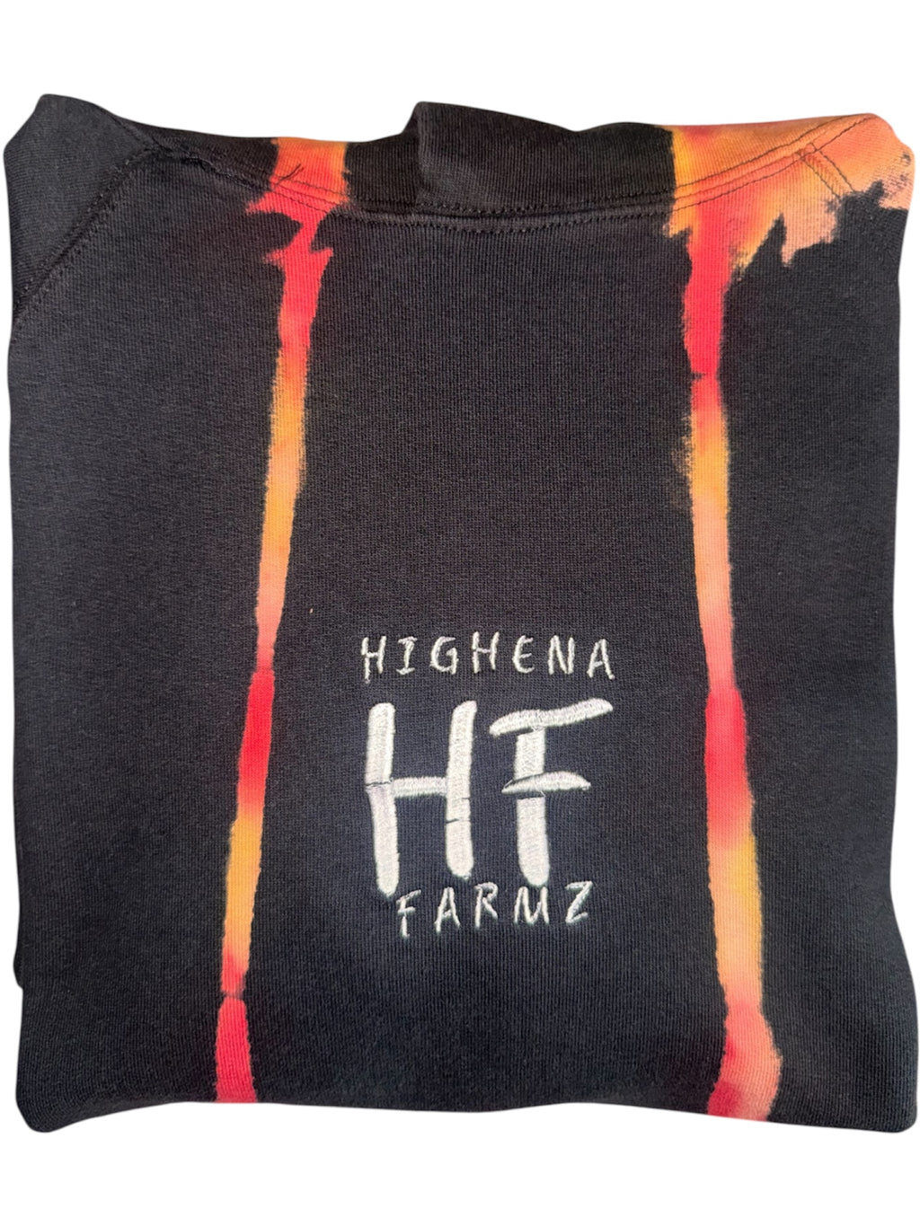 Exclusive ‘1 of 1’ Large - Handcrafted Custom Heavyweight “Highena Farmz” Hoodie