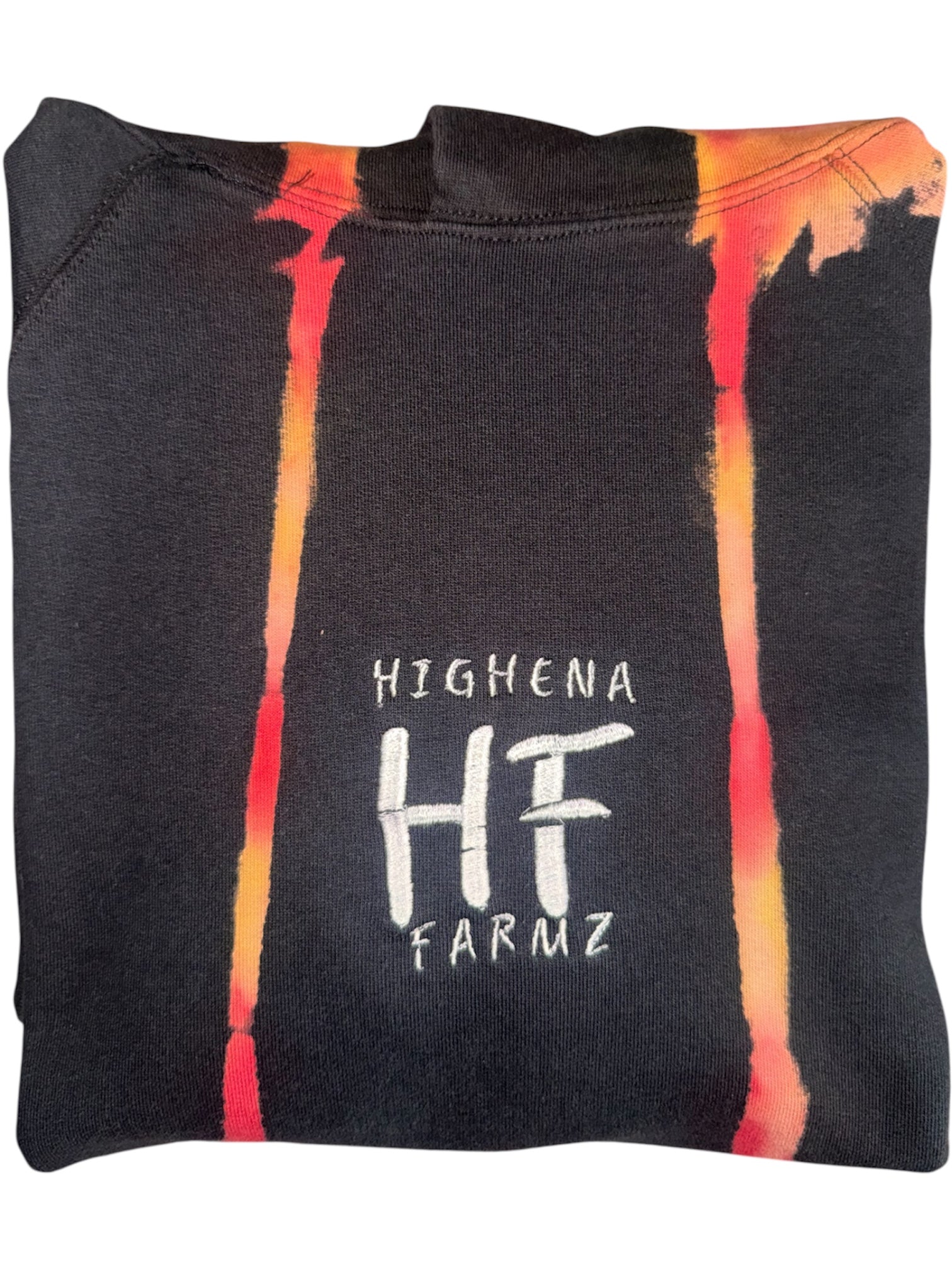 Exclusive ‘1 of 1’ Large - Handcrafted Custom Heavyweight “Highena Farmz” Hoodie