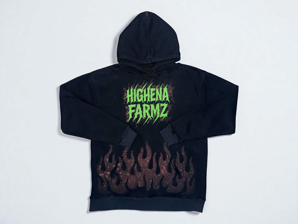Custom Oversized “Highena Farmz” Hoodie