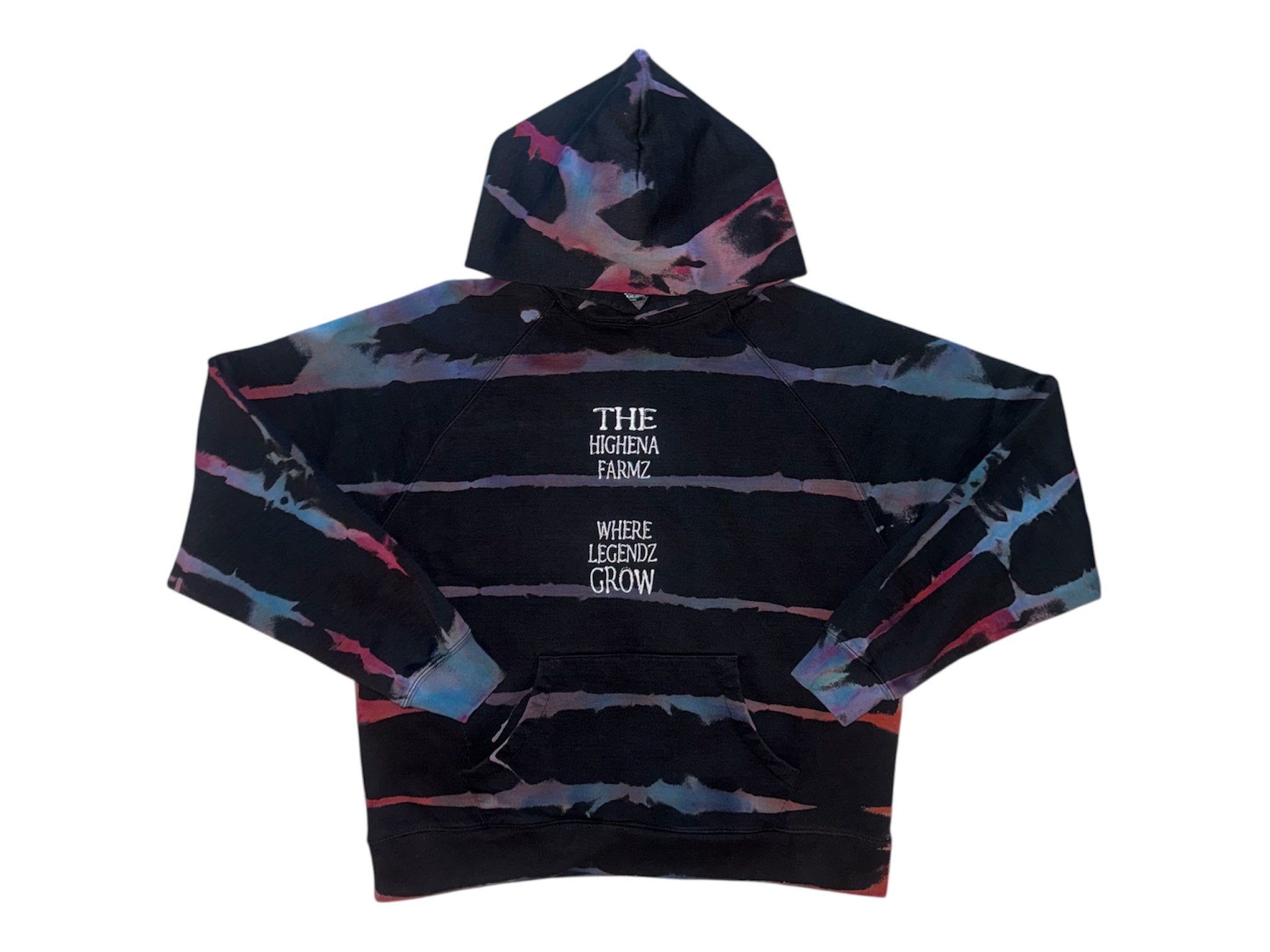 Exclusive ‘1 of 1’ Medium - Handcrafted Custom Heavyweight “Highena Farmz” Hoodie